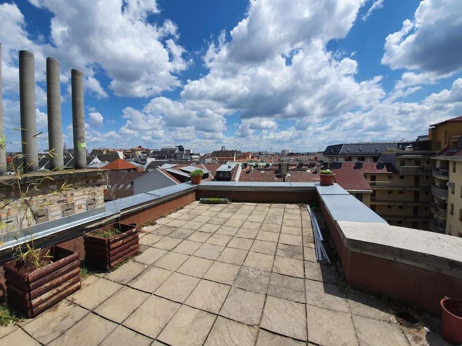 Master Apartment With Air Condition And Separated Rooftop Terrace Budapest Ngoại thất bức ảnh